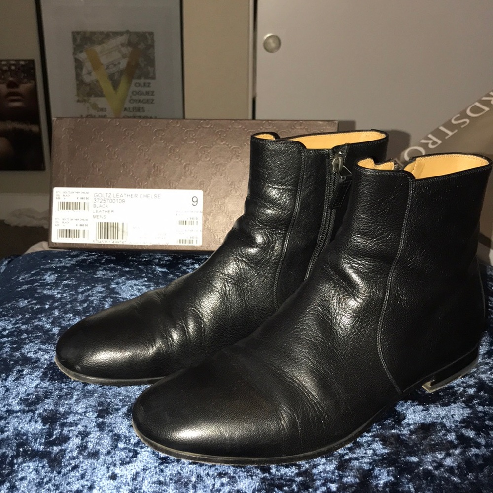 Gucci Goltz Leather Chelse